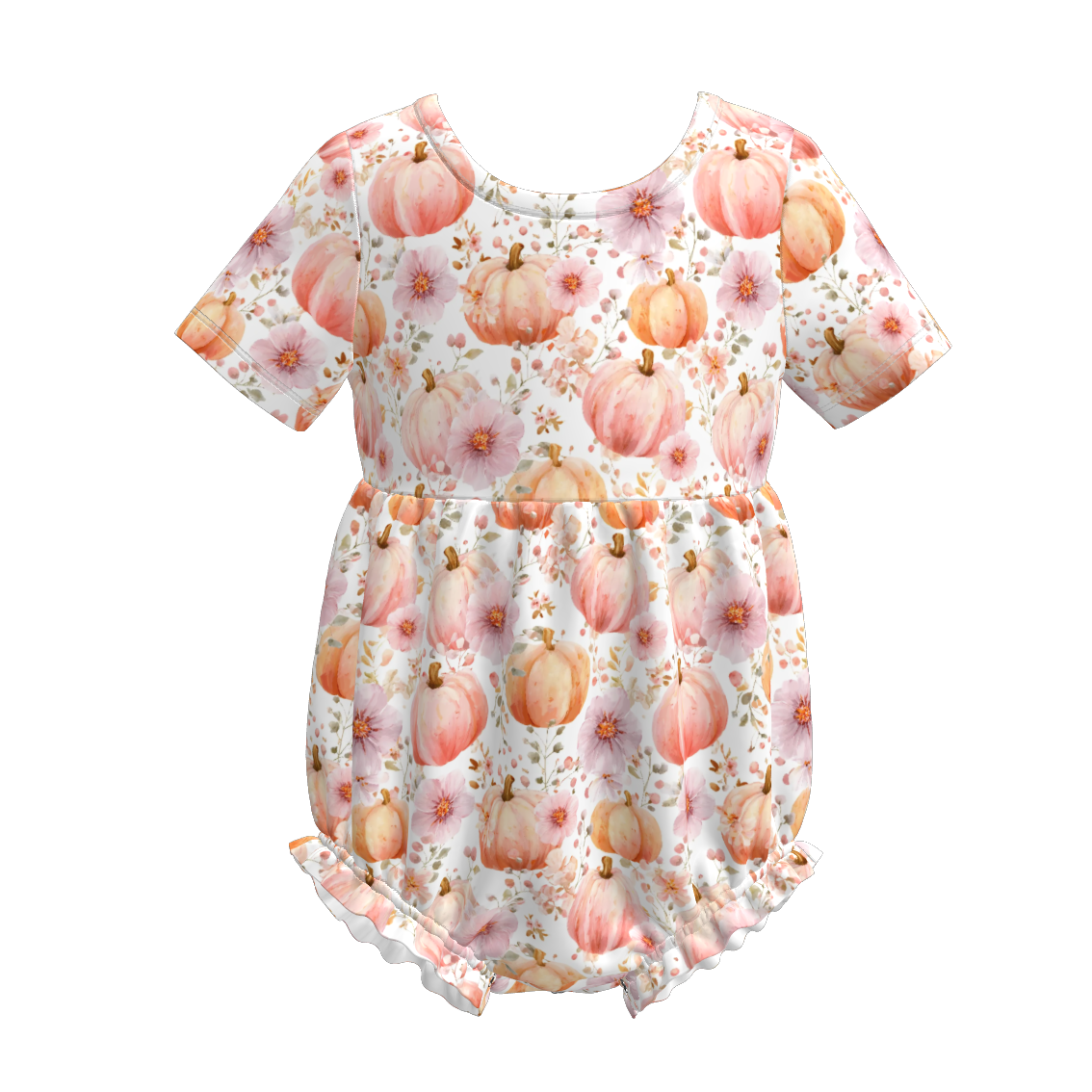 (Pre Order)Family Halloween Pumpkin Print Dress,Set&Romper