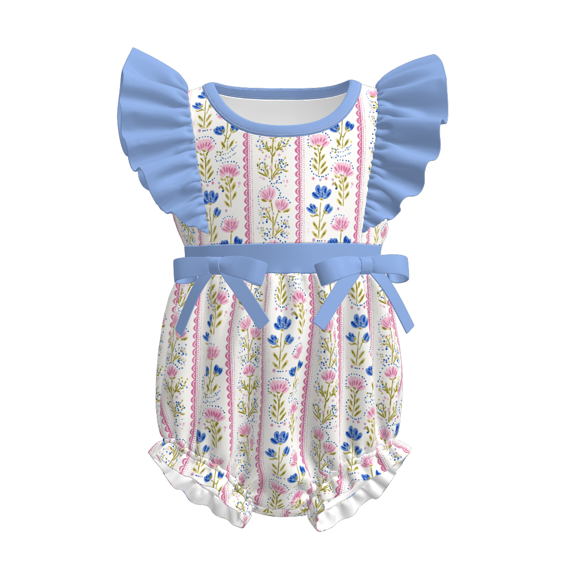 (Pre Order)Sisters Spring&Summer Floral Print Dress,Set&Romper