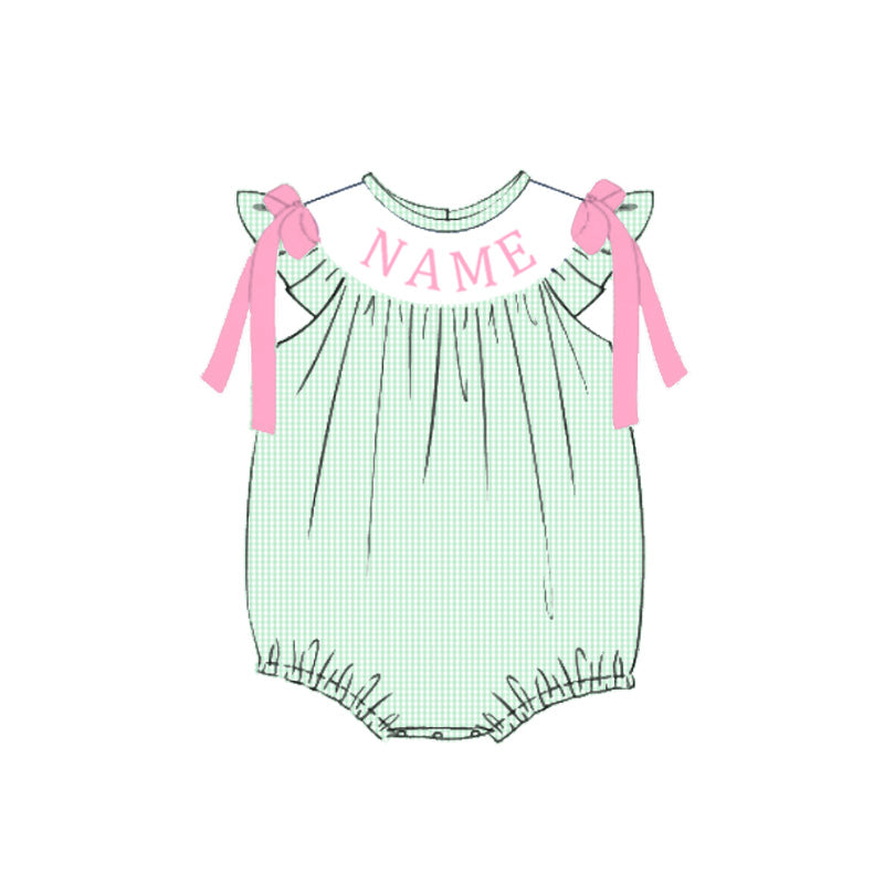 (Pre Order)Sisters Spring&Summer Embroidery Smocked Dress&Romper