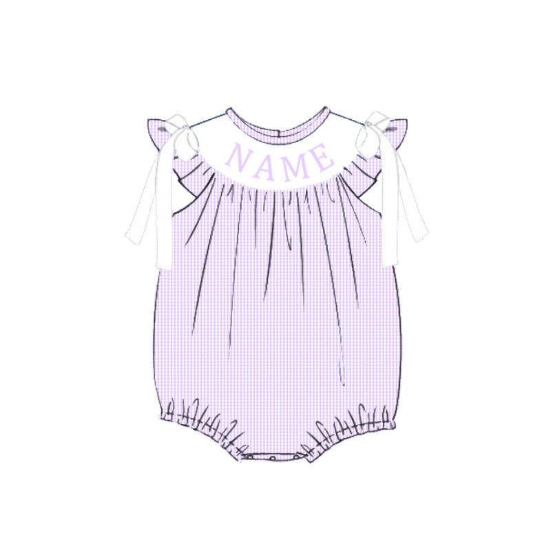 (Pre Order)Sisters Easter Embroidery Smocked Dress&Romper