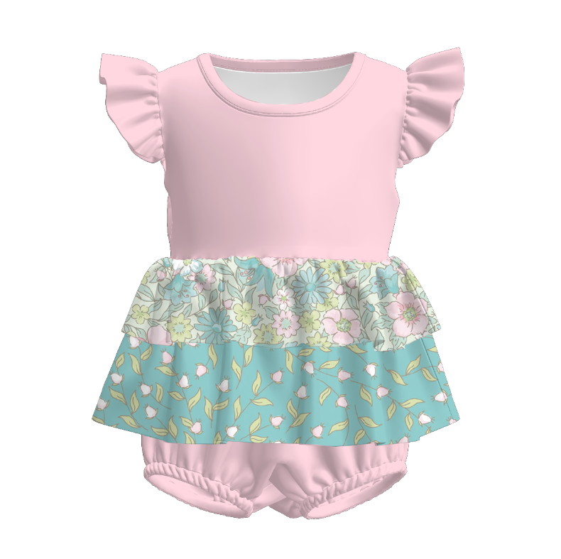 (Pre Order)Family Spring&Summer Floral Print Dress&Romper