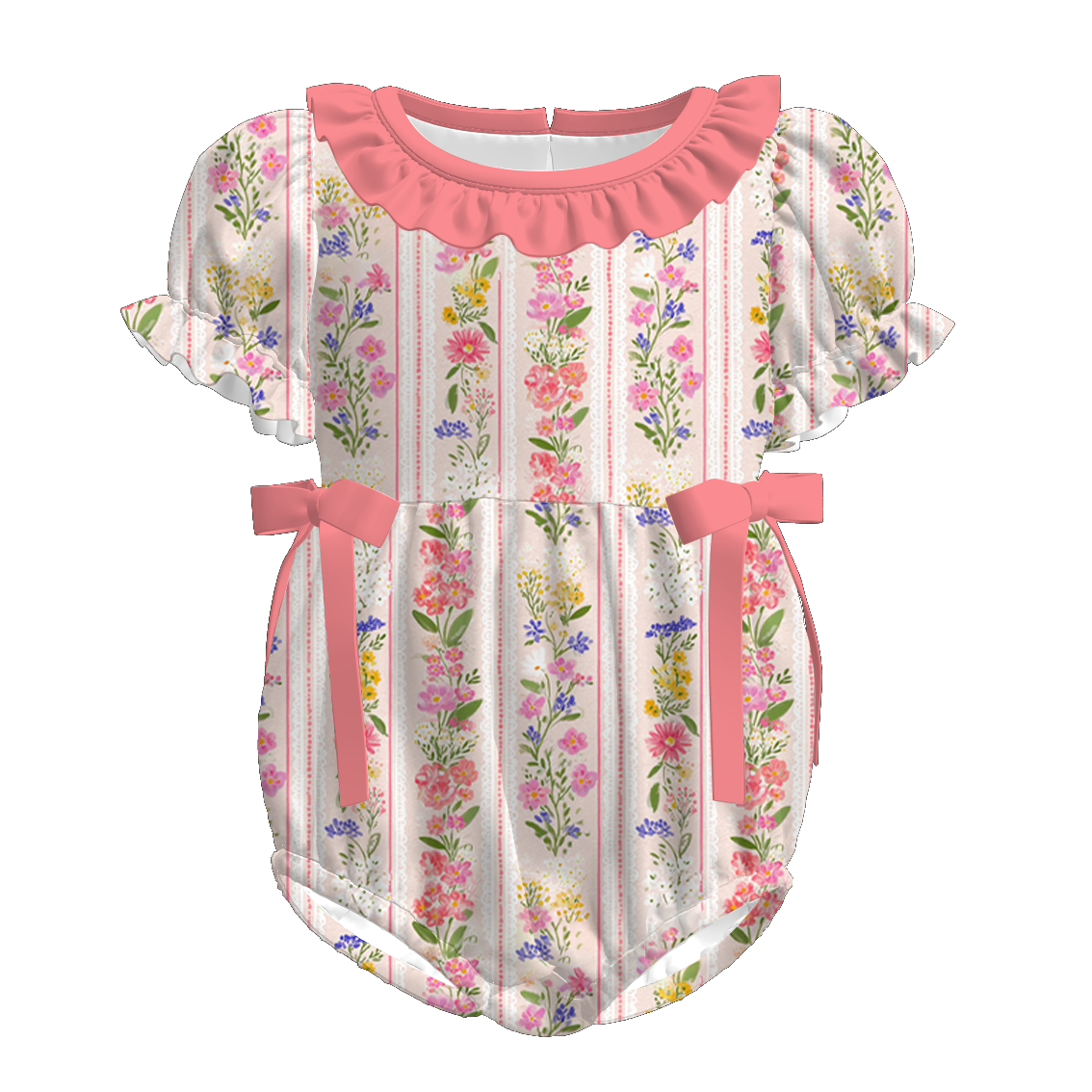 (Pre Order)Family Spring&Summer Floral Print Dress,Set&Romper