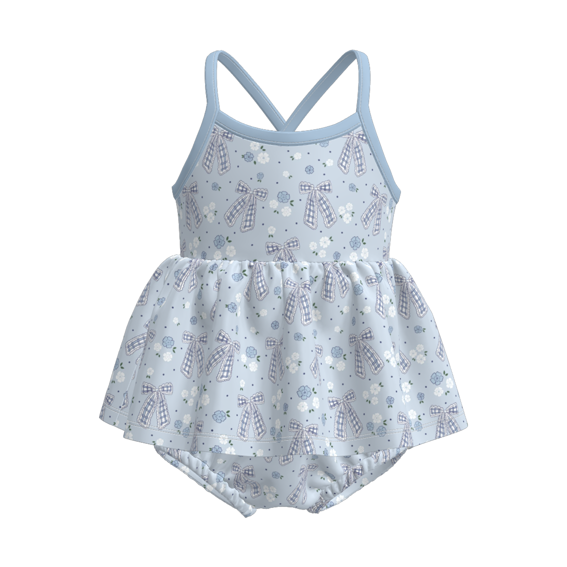 (Pre Order)Sisters Spring&Summer Bow Print Dress,Set&Romper