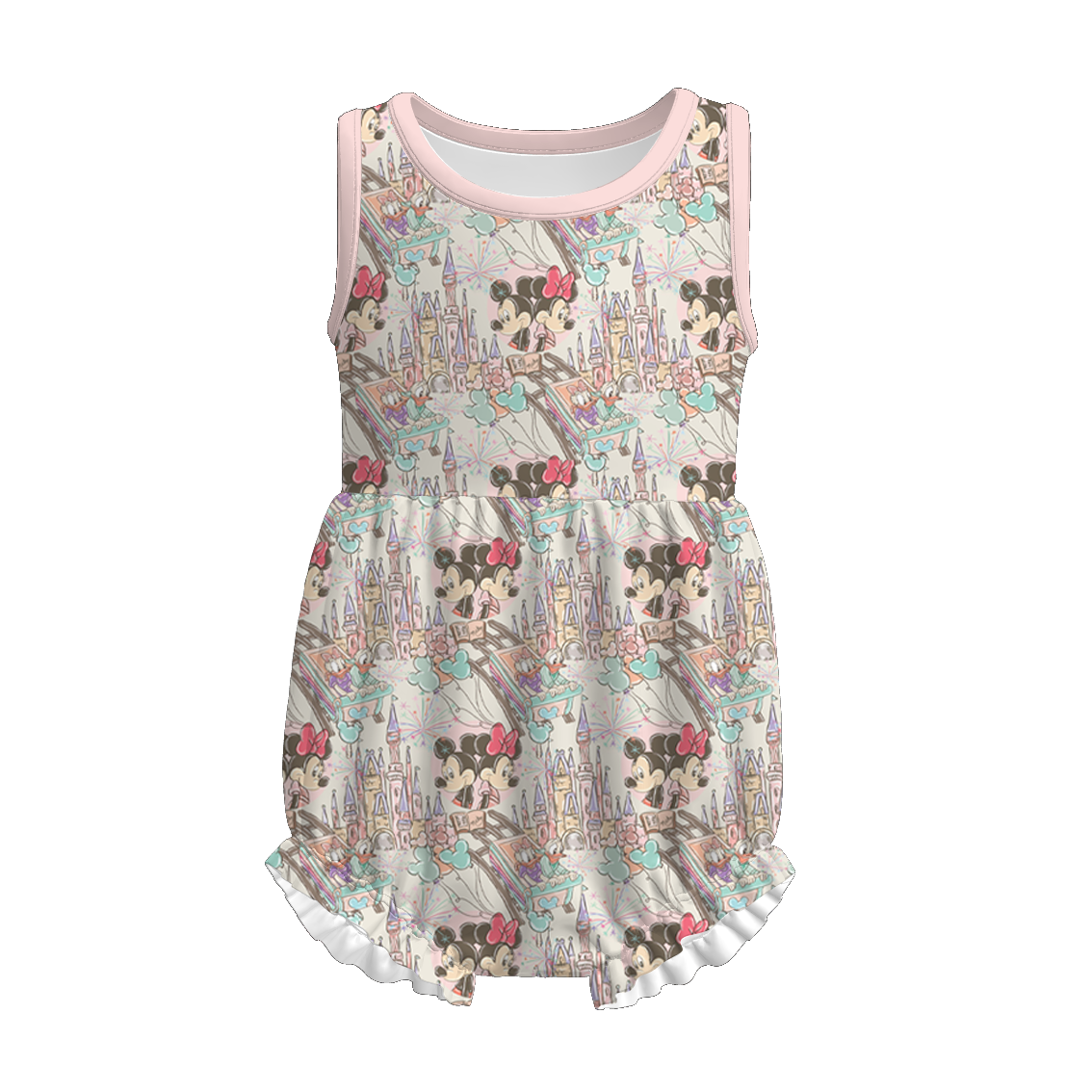 (Pre Order)Sisters Spring&Summer Magical World Print Dress,Set&Romper