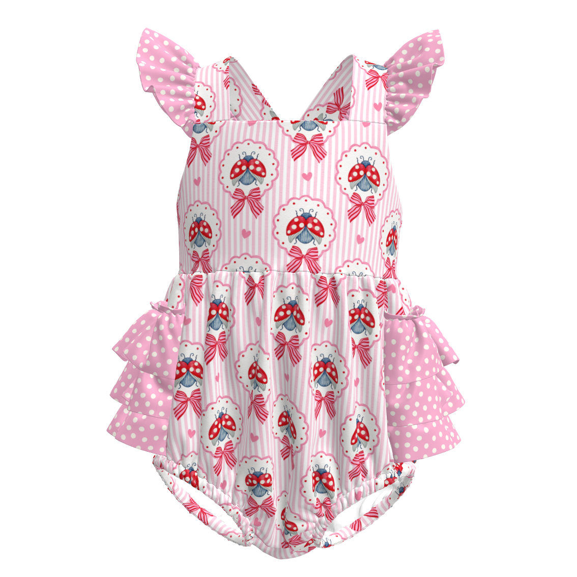 (Pre Order+Prepack Zone)Sisters Farm&Insect Print Dress&Romper