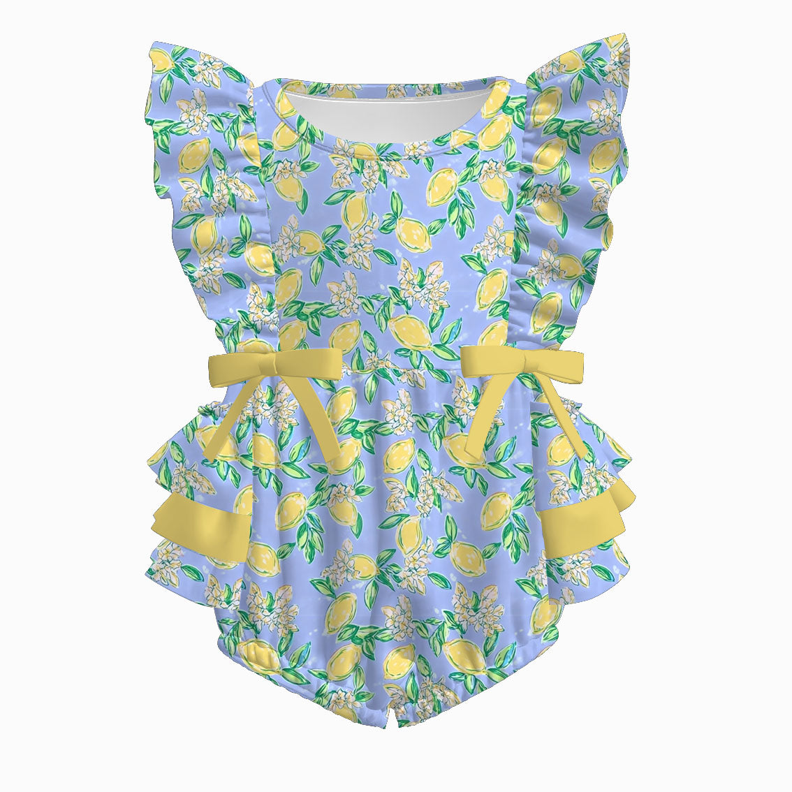 (Pre Order+Prepack Zone)Toddler Girls Spring&Summer Print Romper