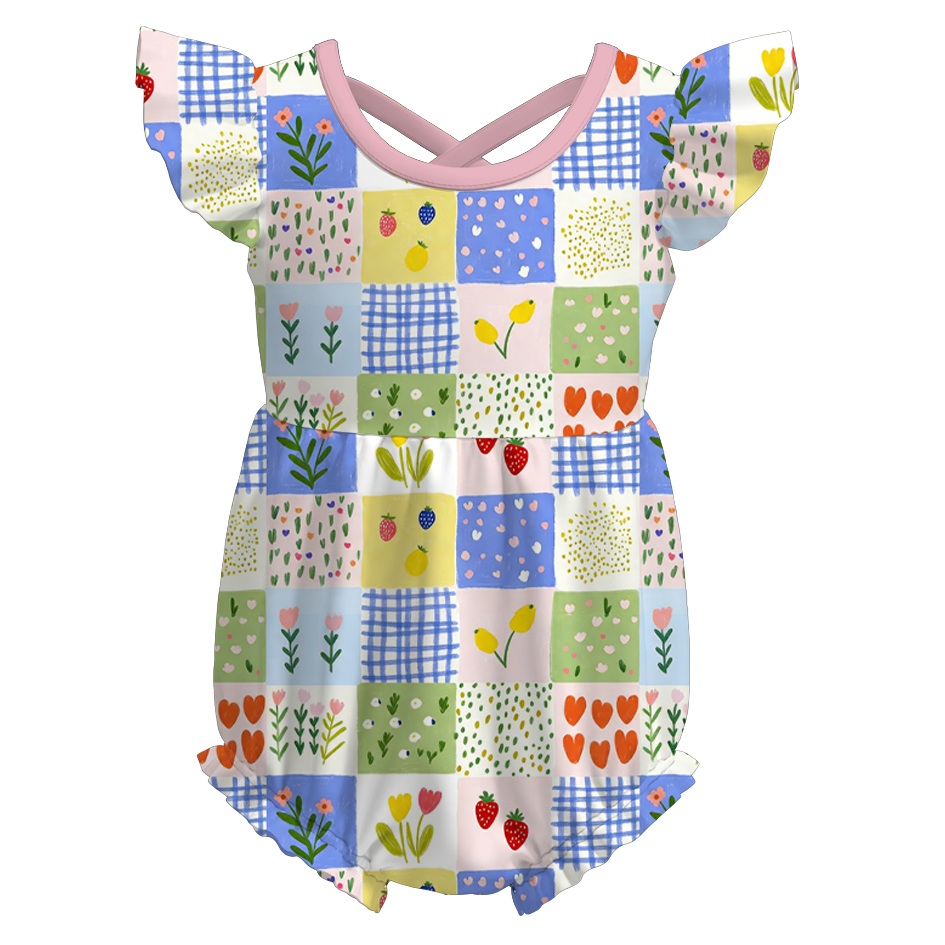 (Pre Order+Prepack Zone)Sisters Spring&Summer Floral Print Dress&Romper