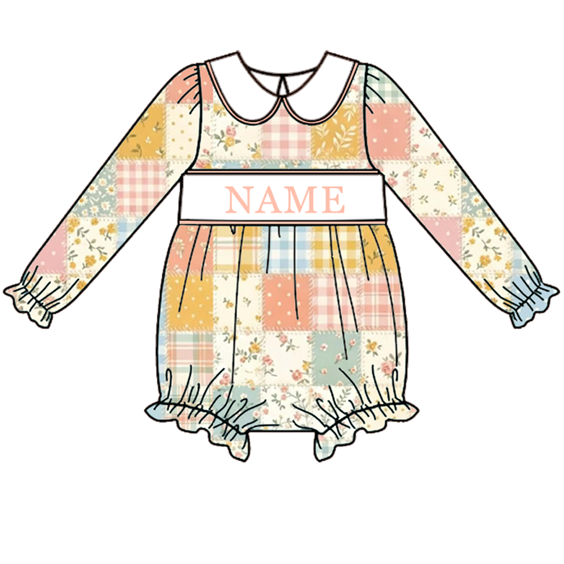 (Weekly Pre-Order)Sisters Spring&Summer Floral Embroidery Smocked Dress,Set&Romper(Ends 10.28)