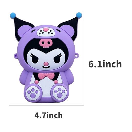 (Pre Order)Kids Cartoon Silicone Crossbody bag