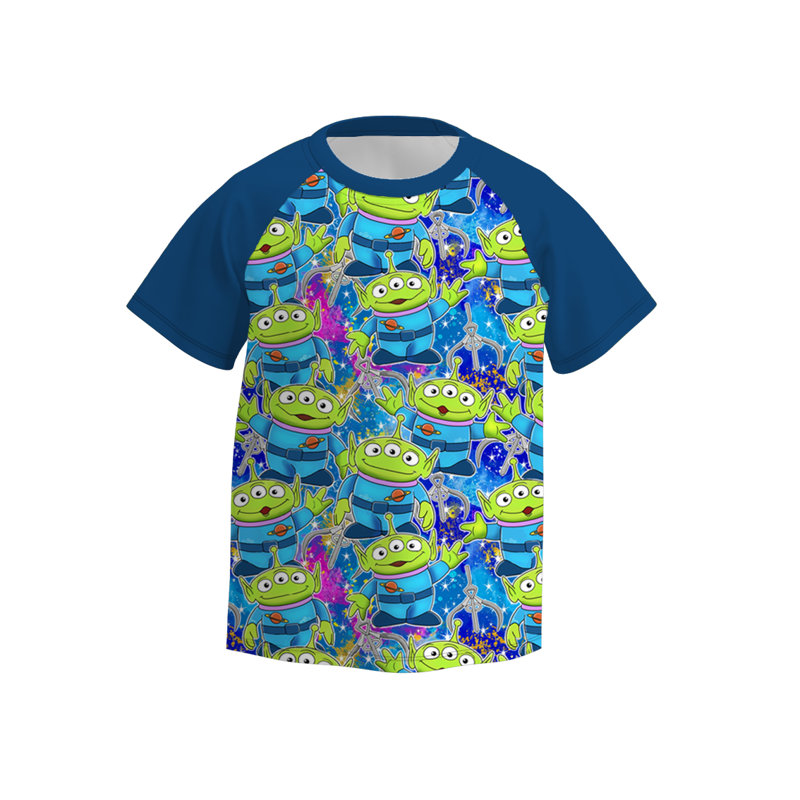 (Pre Order)Boys Summer Toy Story Print Short Sleeves Top