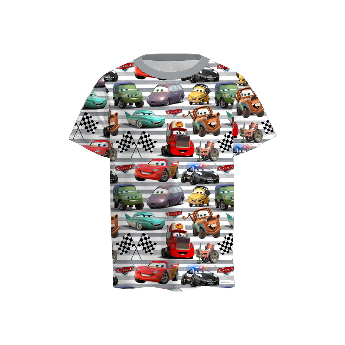 (Pre Order)Boys Summer Cars Pixar Print Shirt