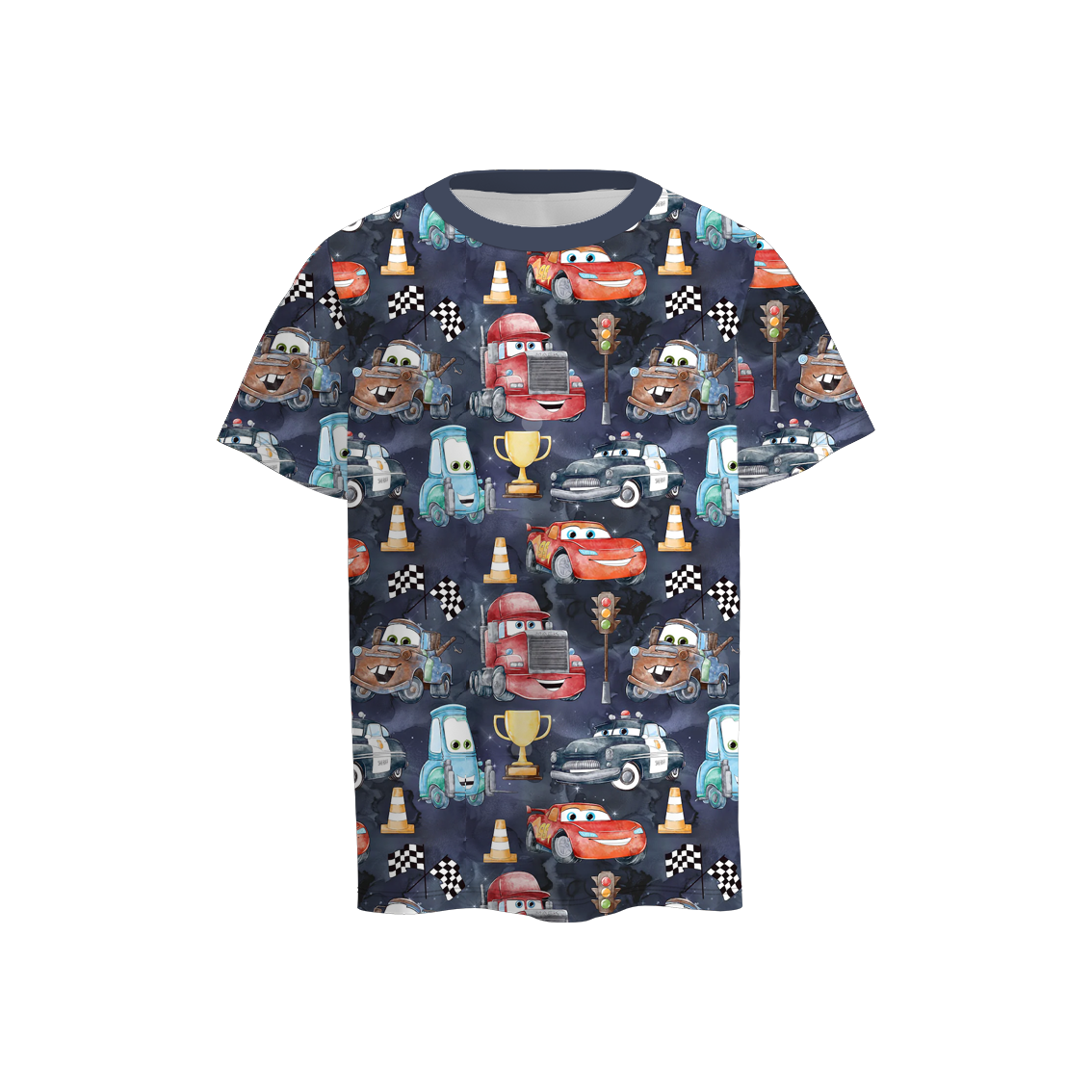 (Pre Order)Boys Summer Cars Pixar Print Shirt