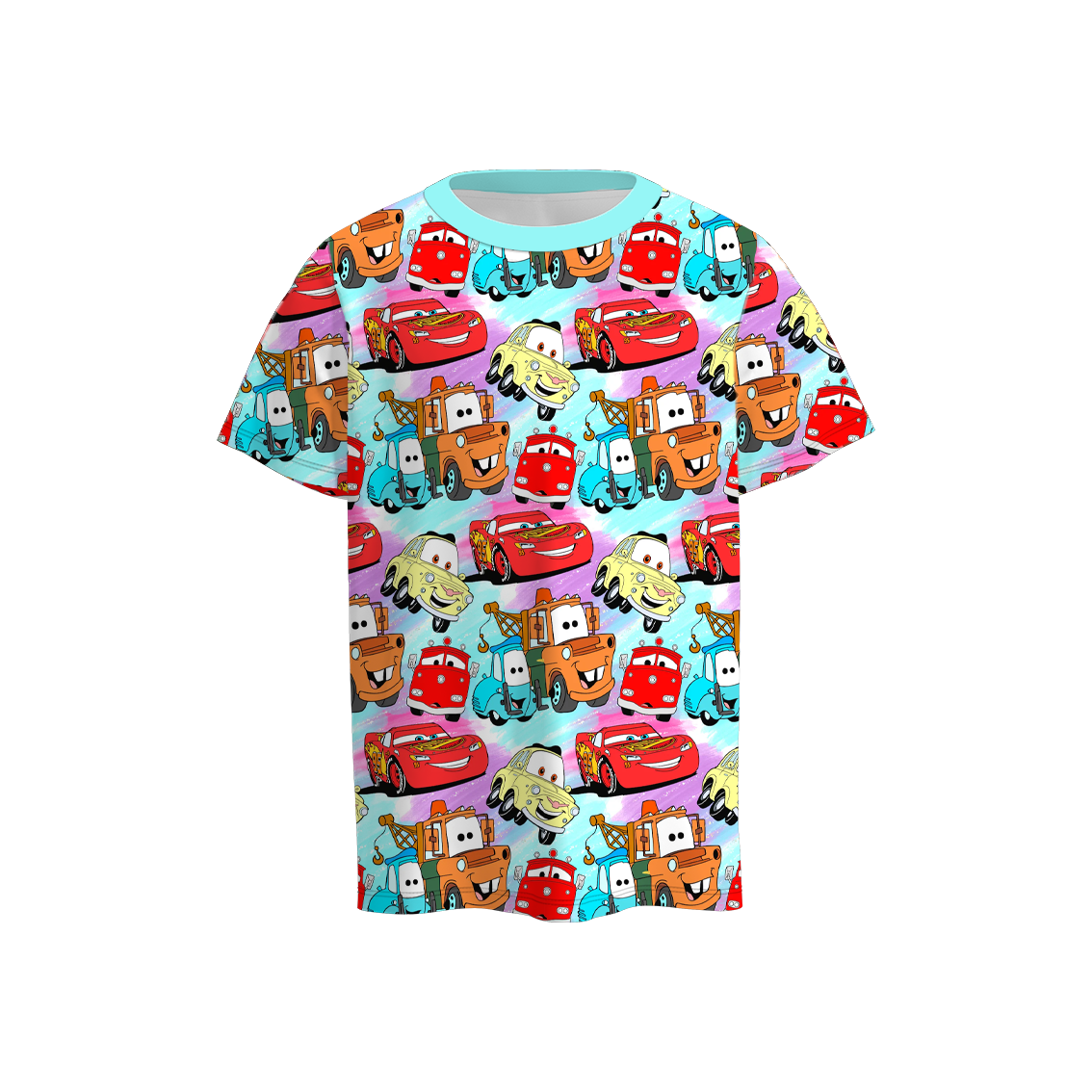 (Pre Order)Boys Summer Cars Pixar Print Shirt