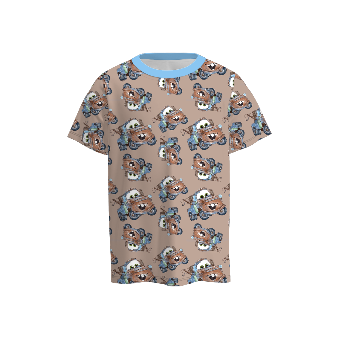 (Pre Order)Boys Summer Cars Pixar Print Shirt