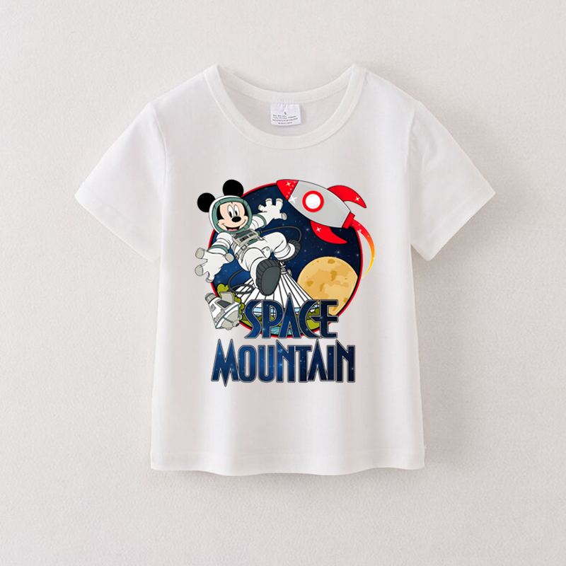 (Pre Order)Summer Boys Cotton Cartoon Print T-shirt