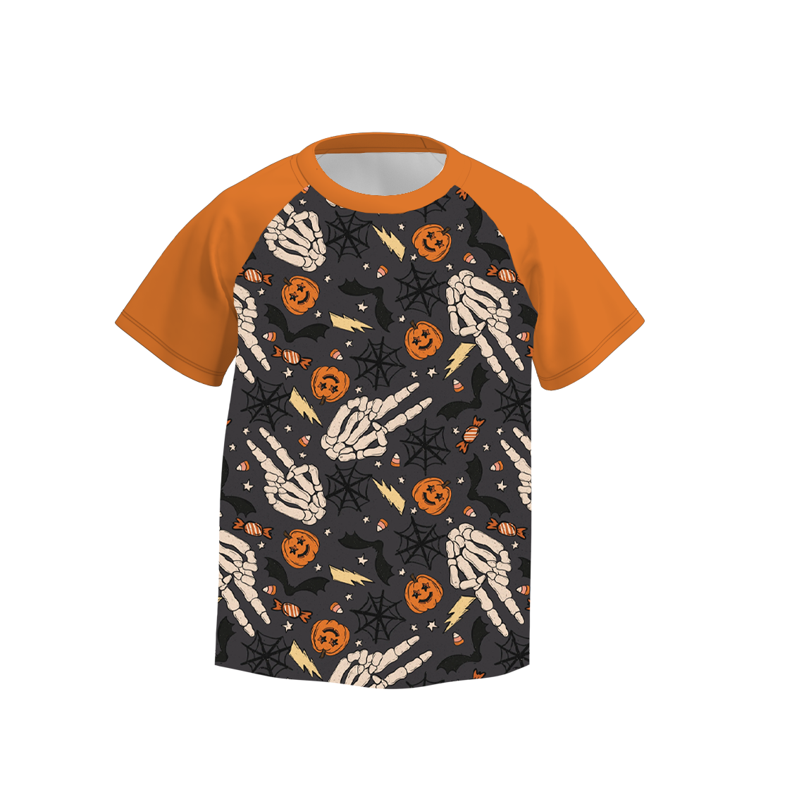 (Pre Order)Boys Halloween Print T-shirt
