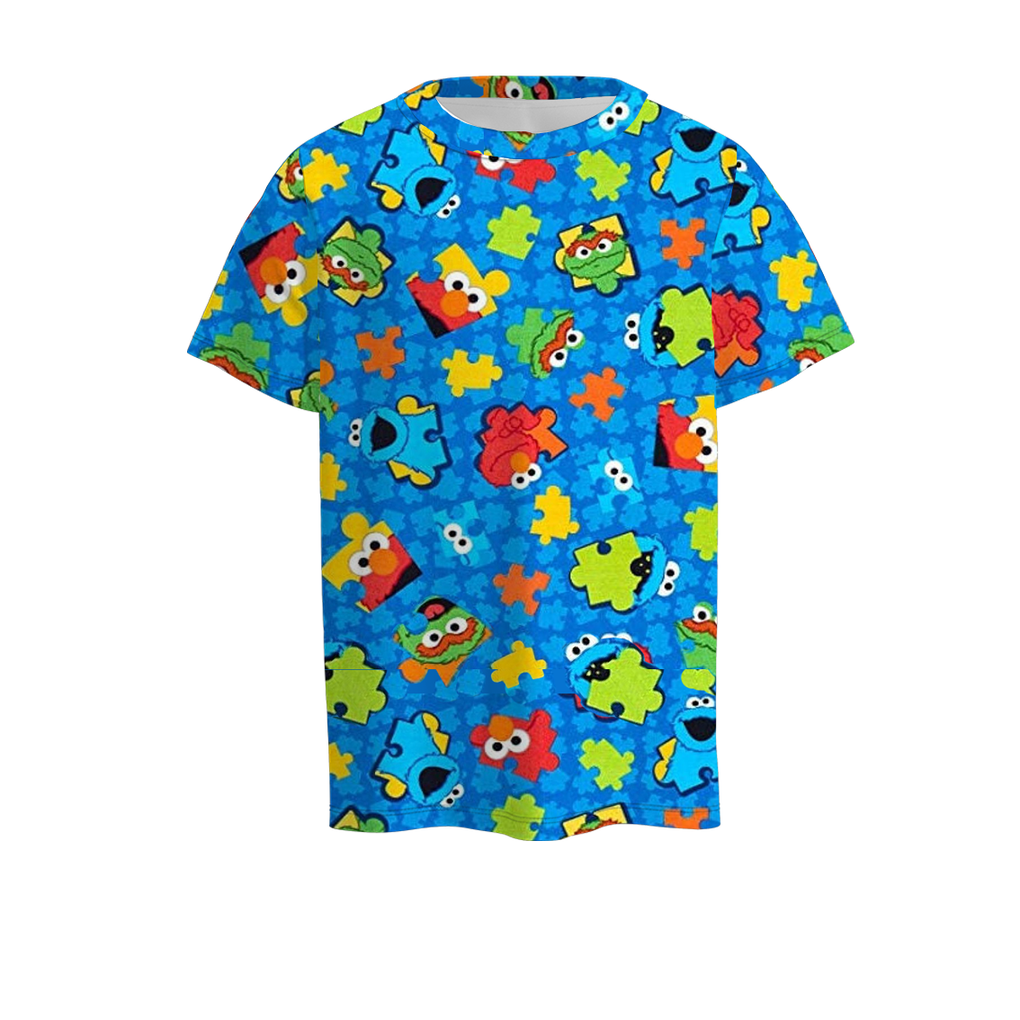 (Pre Order)Boys Cute Cartoon Print T-shirt