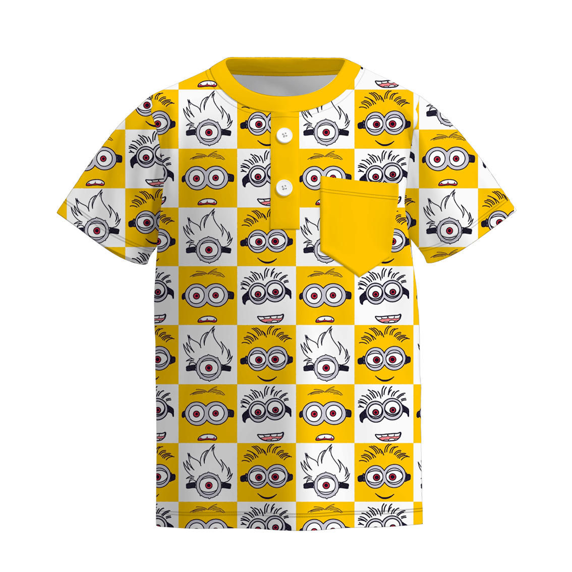(Pre Order)Boys Cute Cartoon Print T-shirt