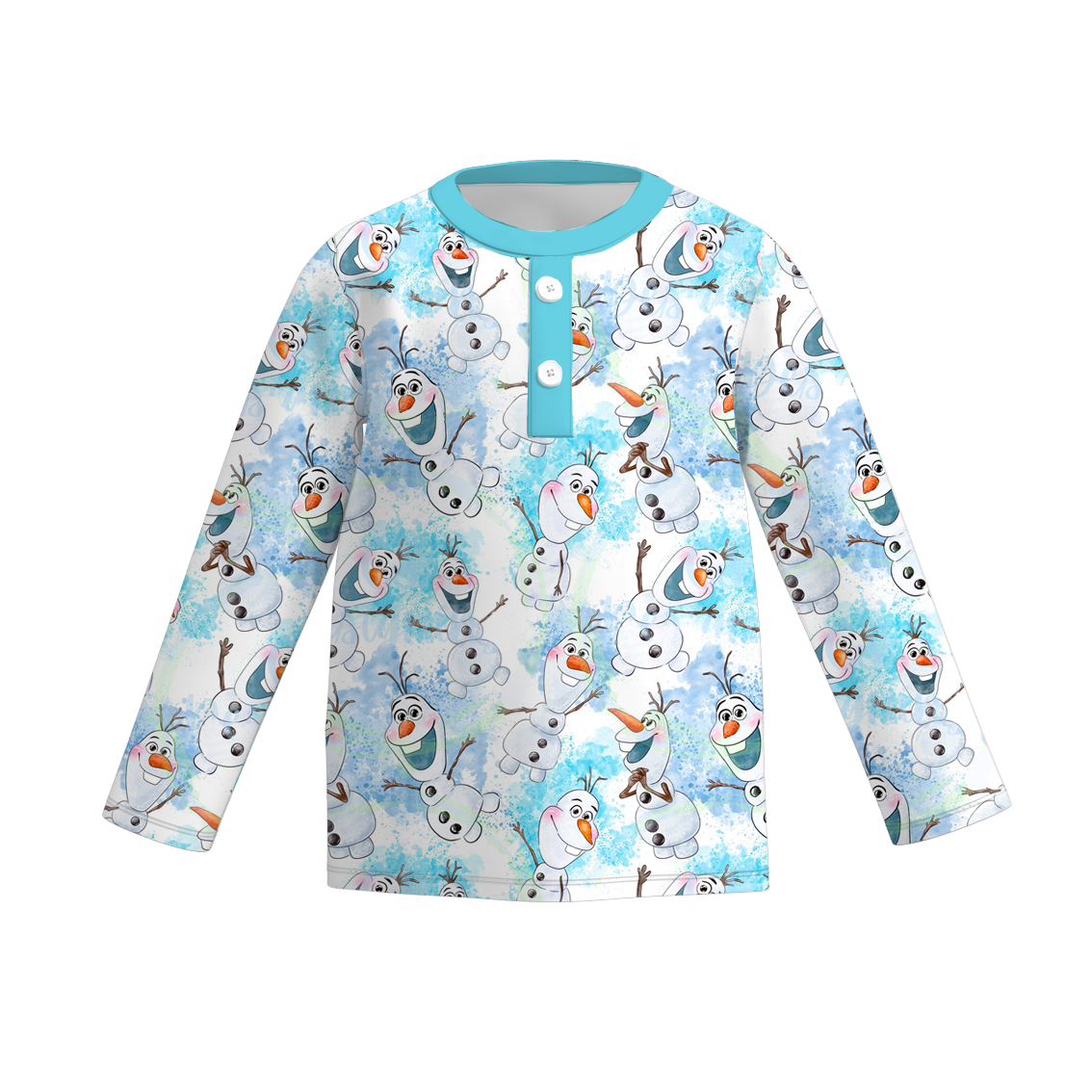 (Pre Order)Boys Christmas Print Milk Silk Top