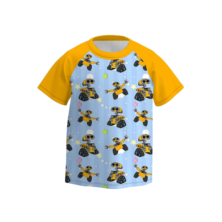 (Pre Order)Boys Fall Robot Print Top