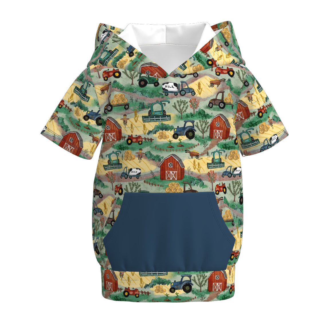 (Pre Order)Boys Spring and Summer Truck Print Hoodie