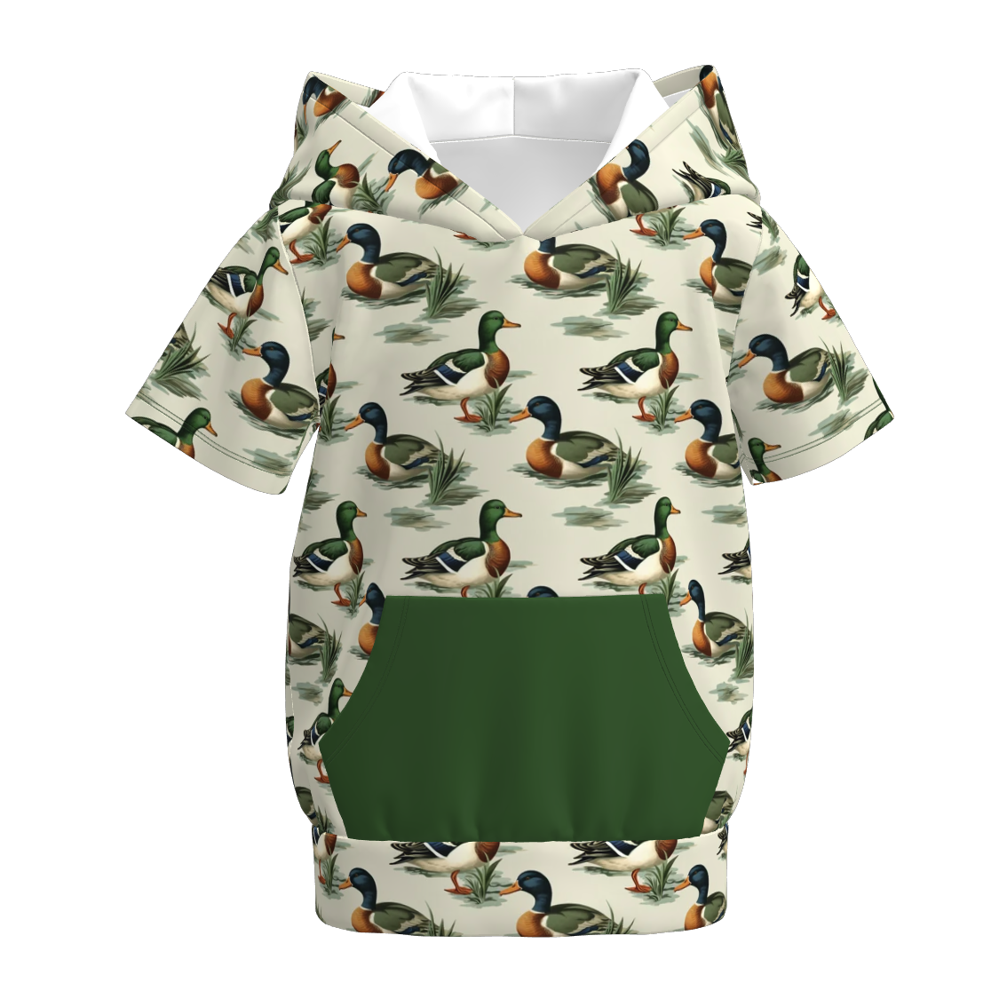 (Pre Order)Boys Spring and Summer Wild Duck Print Hoodie