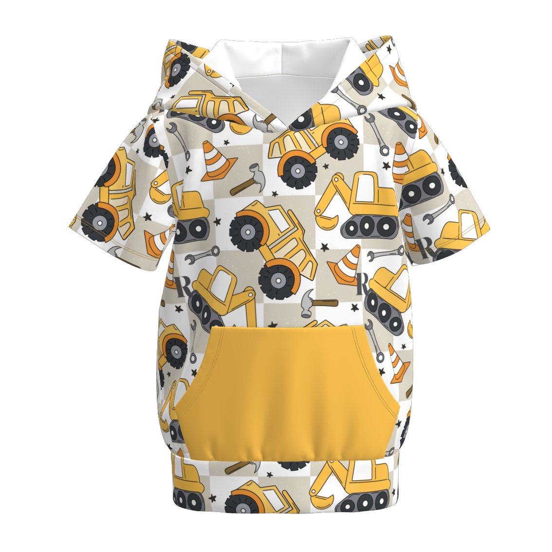 (Pre Order)Boys Spring and Summer Truck Print Hoodie