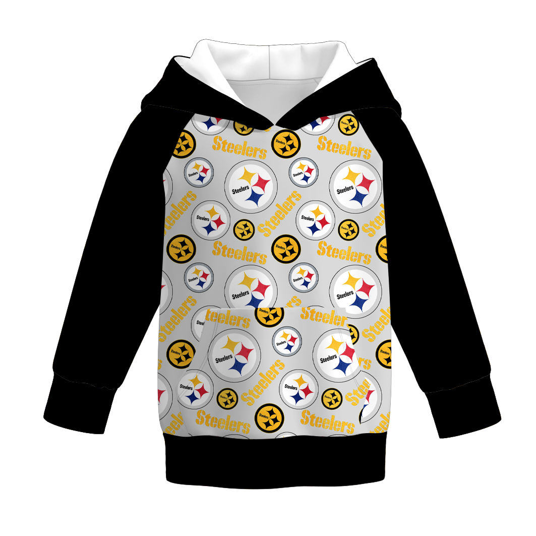 (Pre Order)Boys Football Print Hoodie
