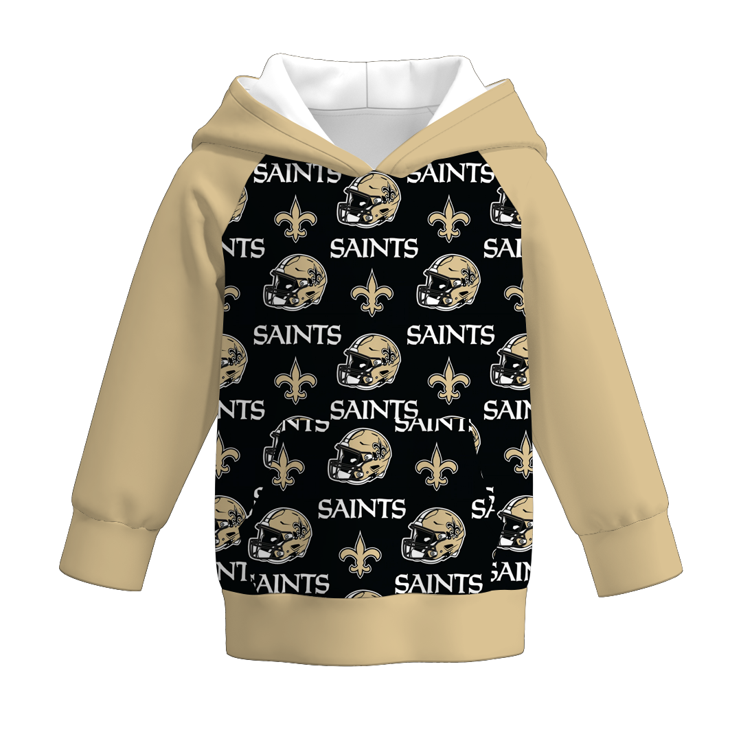 (Pre Order)Boys Football Print Hoodie