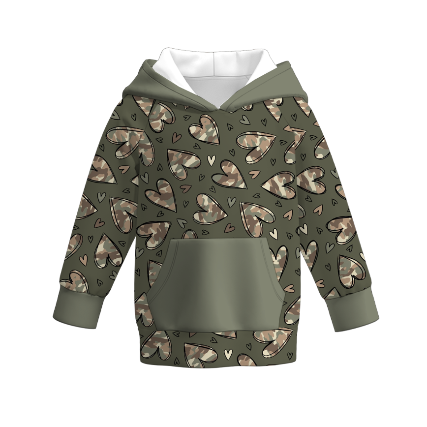 (Pre Order)Boys Valentine's Day Print Hoodie