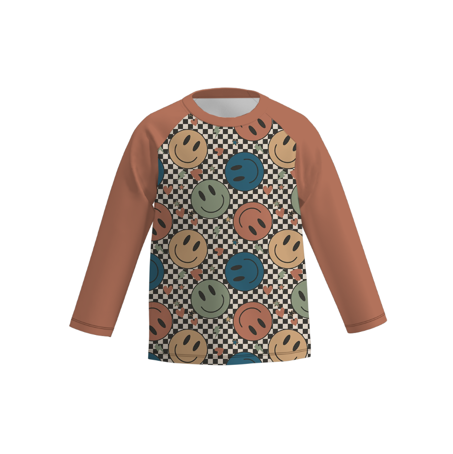 (Pre Order)Boys Valentine's Day Print Top