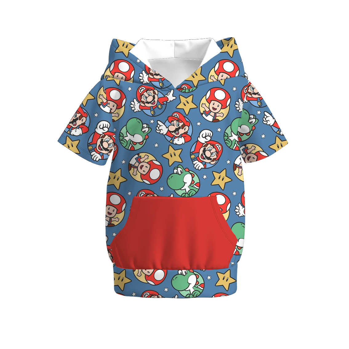 (Pre Order)Boys Spring and Summer Cartoon Print Hoodie