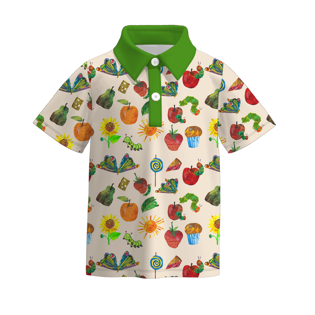 (Pre Order)Boys Spring and Summer Brown Bear Print Top