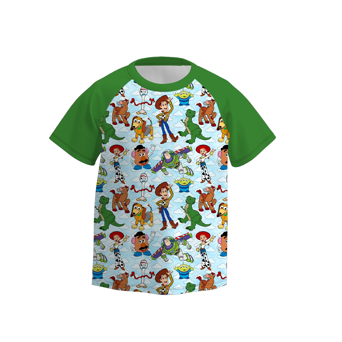 (Pre Order)Boys Spring and Summer Cartoon Print Top
