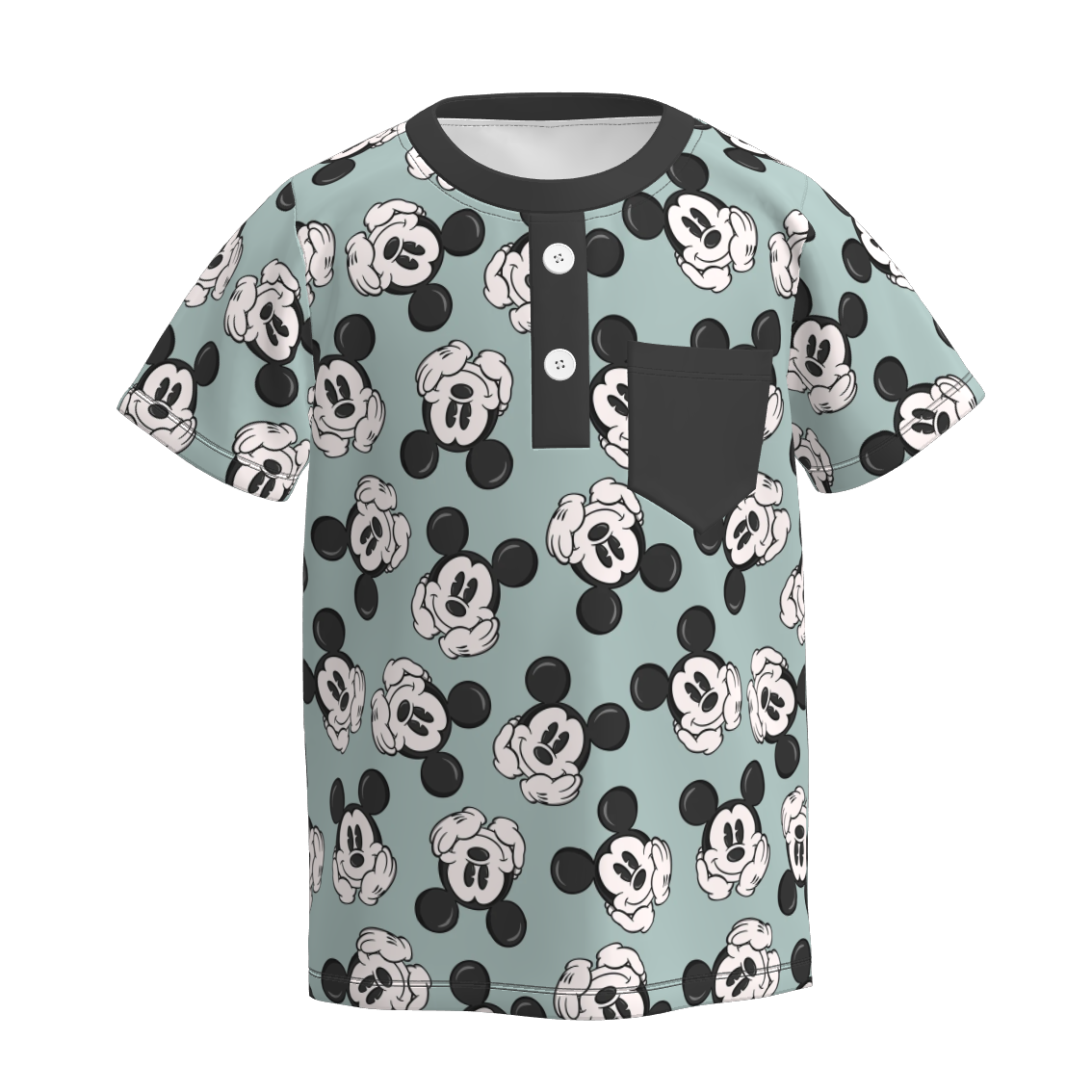 (Pre Order)Boys Spring and Summer Cartoon Print Top