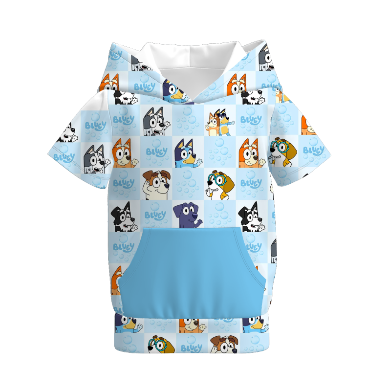(Pre Order)Boys Fall Cartoon Print Top