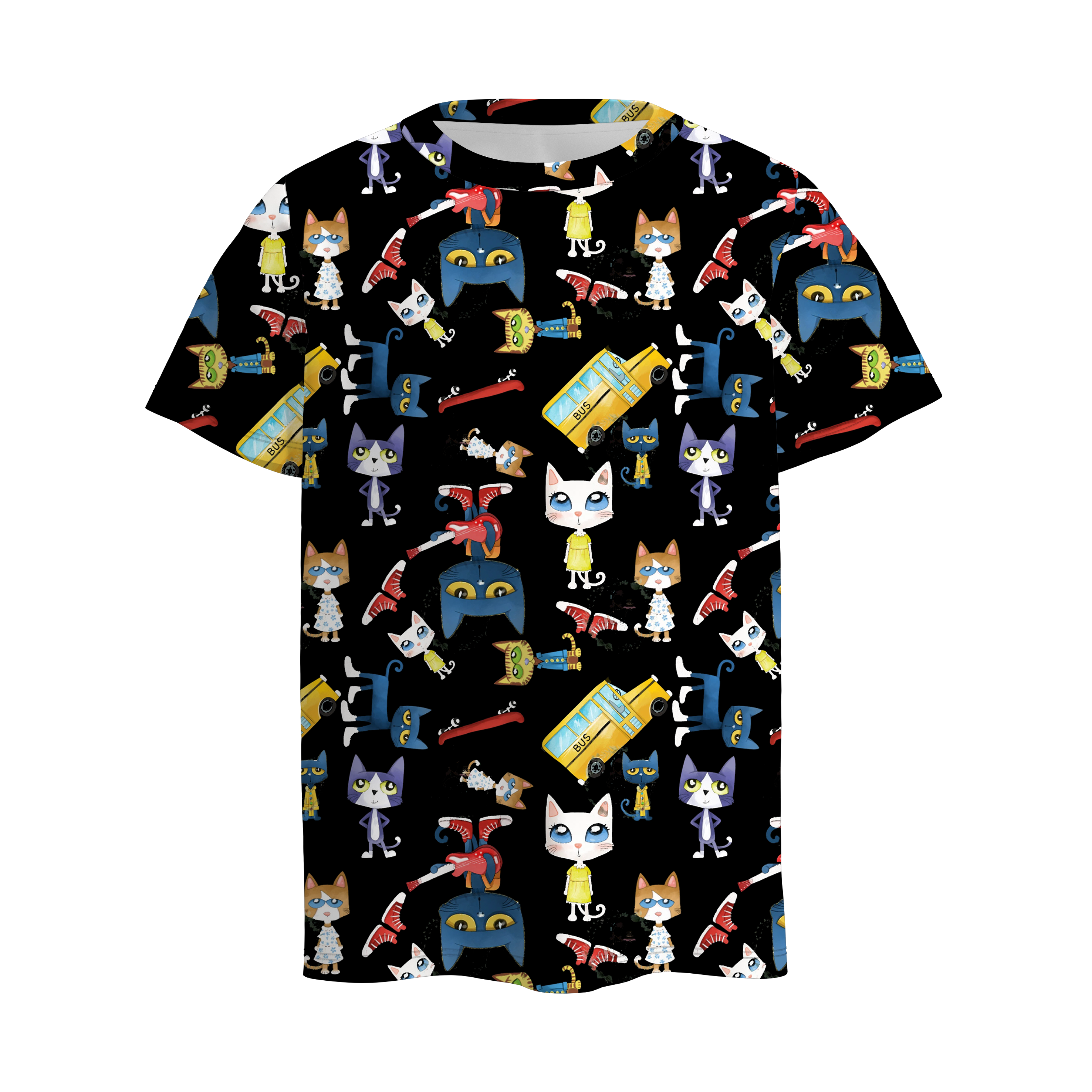 (Pre Order)Boys Fall Cartoon Print Top