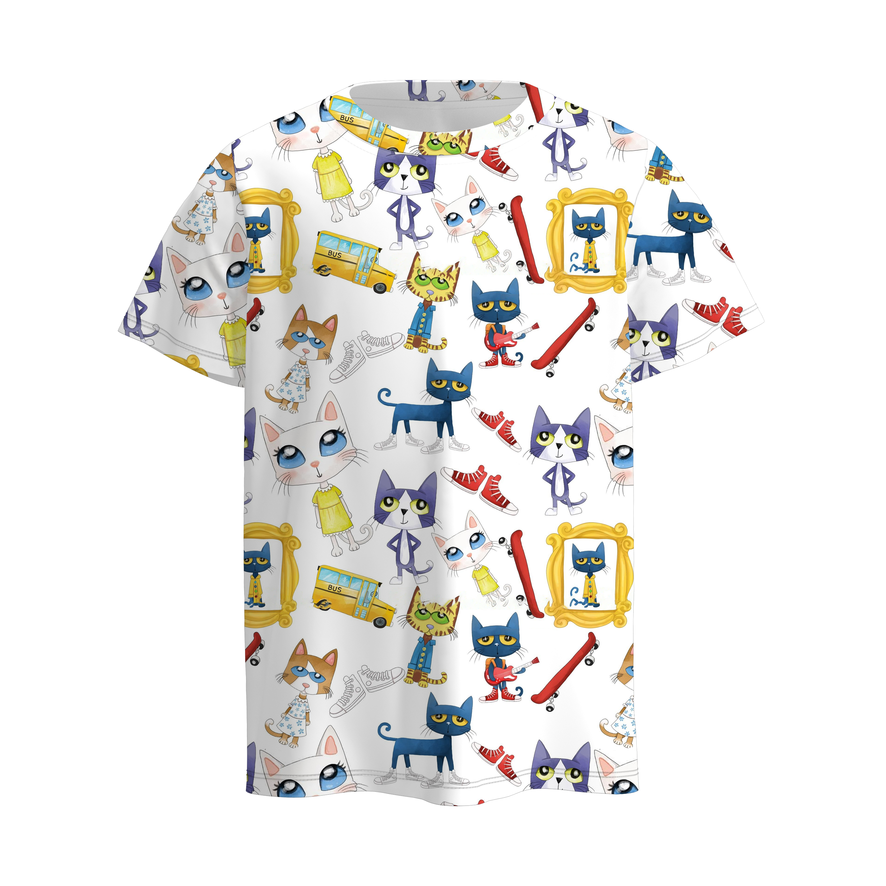 (Pre Order)Boys Fall Cartoon Print Top