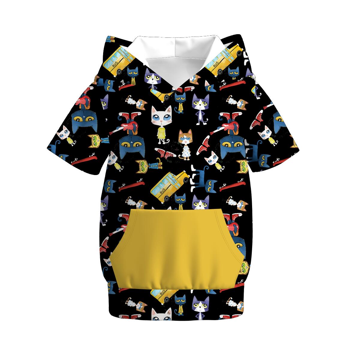 (Pre Order)Boys Fall Cartoon Print Hoddie