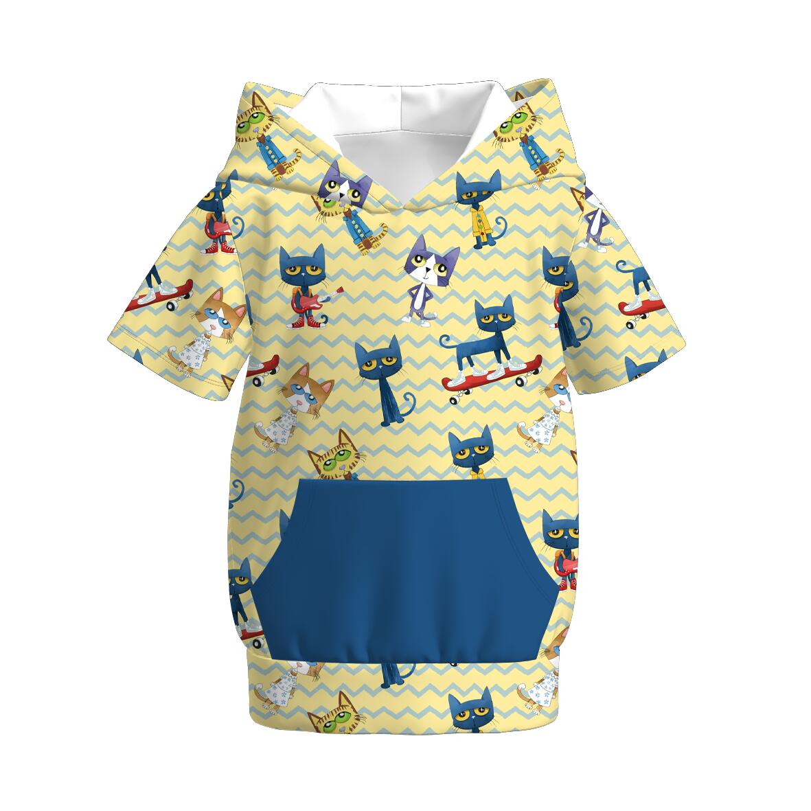 (Pre Order)Boys Fall Cartoon Print Hoddie