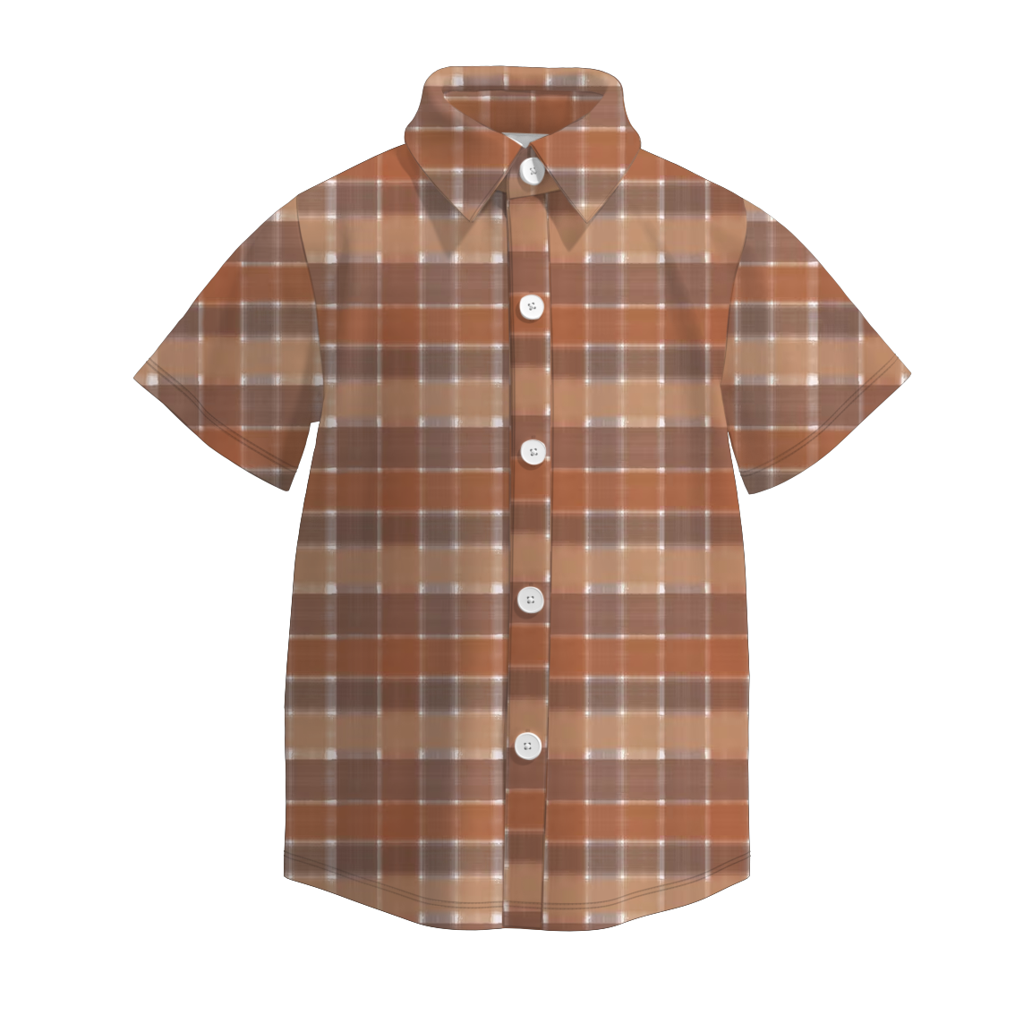 (Pre Order)Boys Fall Print Four-way Stretch Shirt