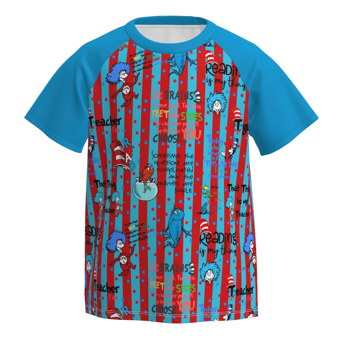 (Pre Order)Boys Fall&Winter Print Top