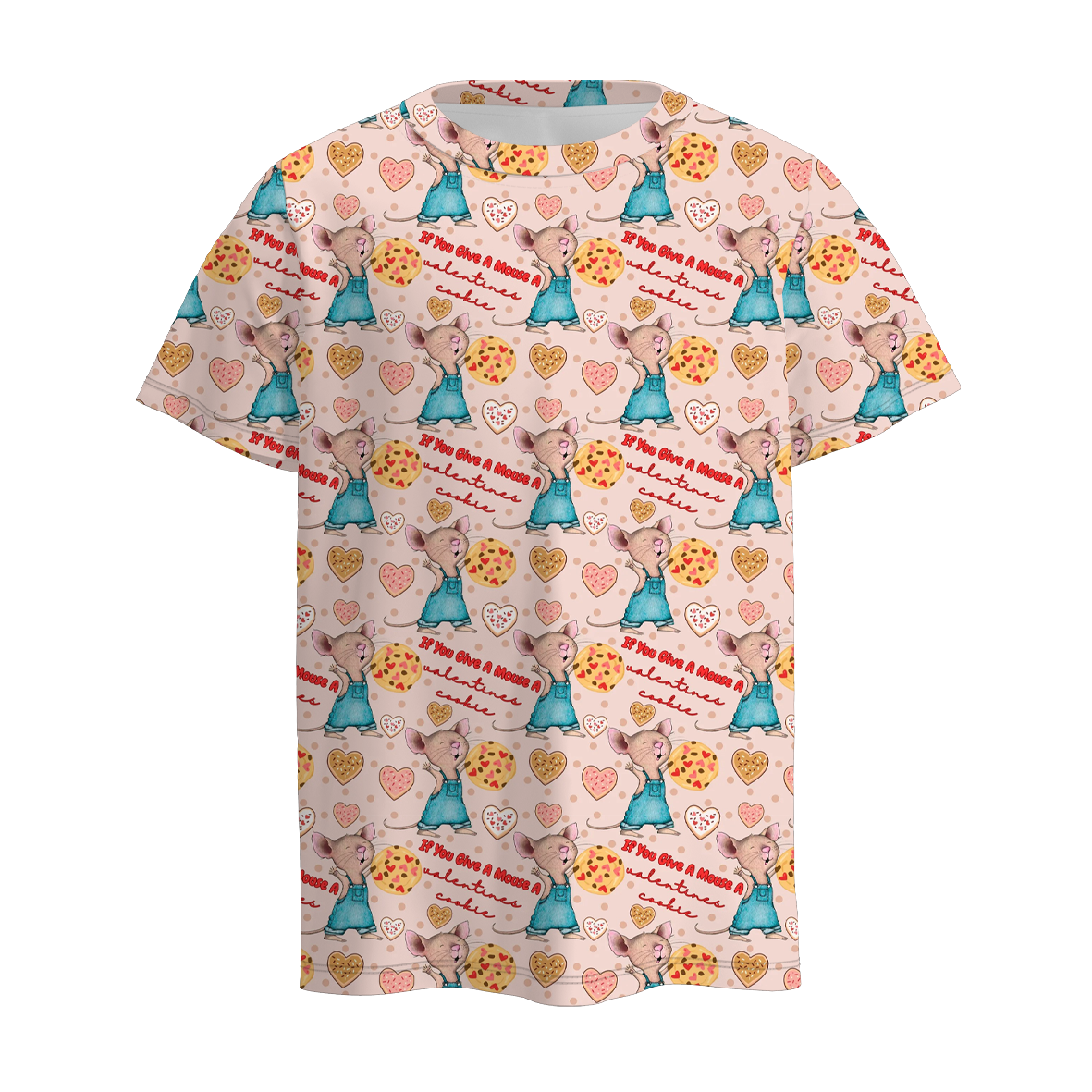 (Pre Order)Boys Valentine's Day Print Top