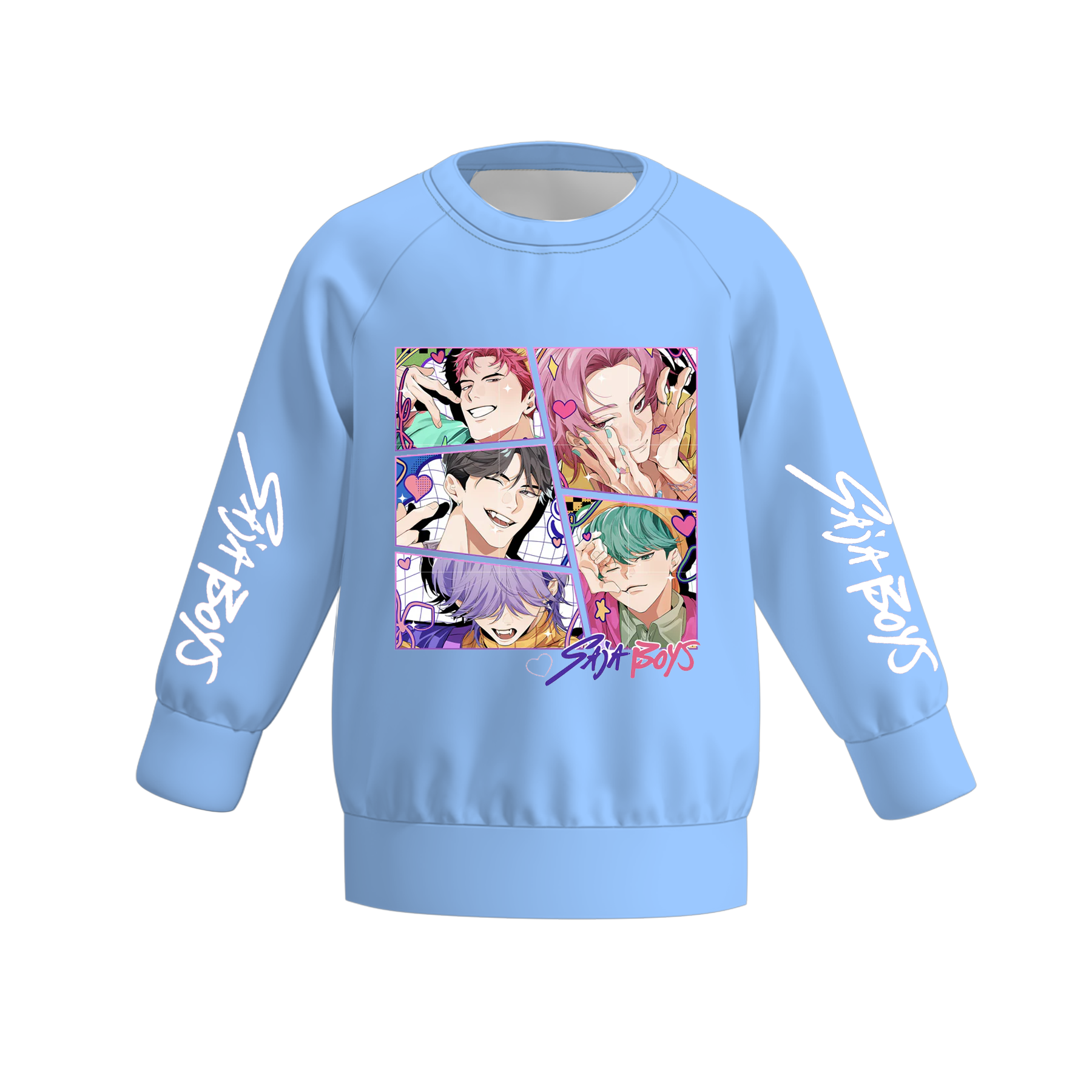 (Pre Order)Boys Spring&Summer Movie Character Print Sweatshirt