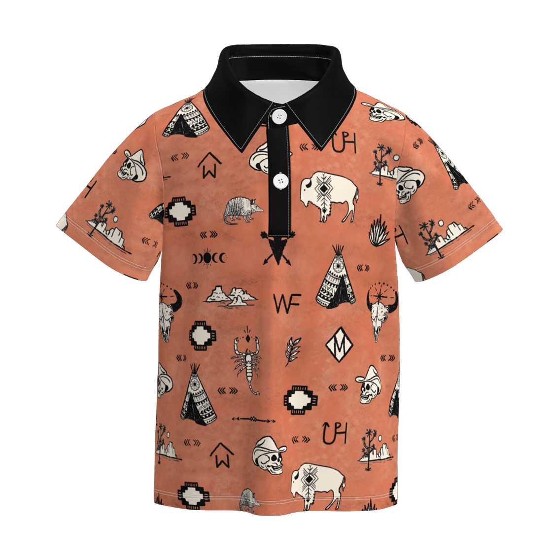 (Pre Order)Brothers Spring&Summer Print Top&Romper