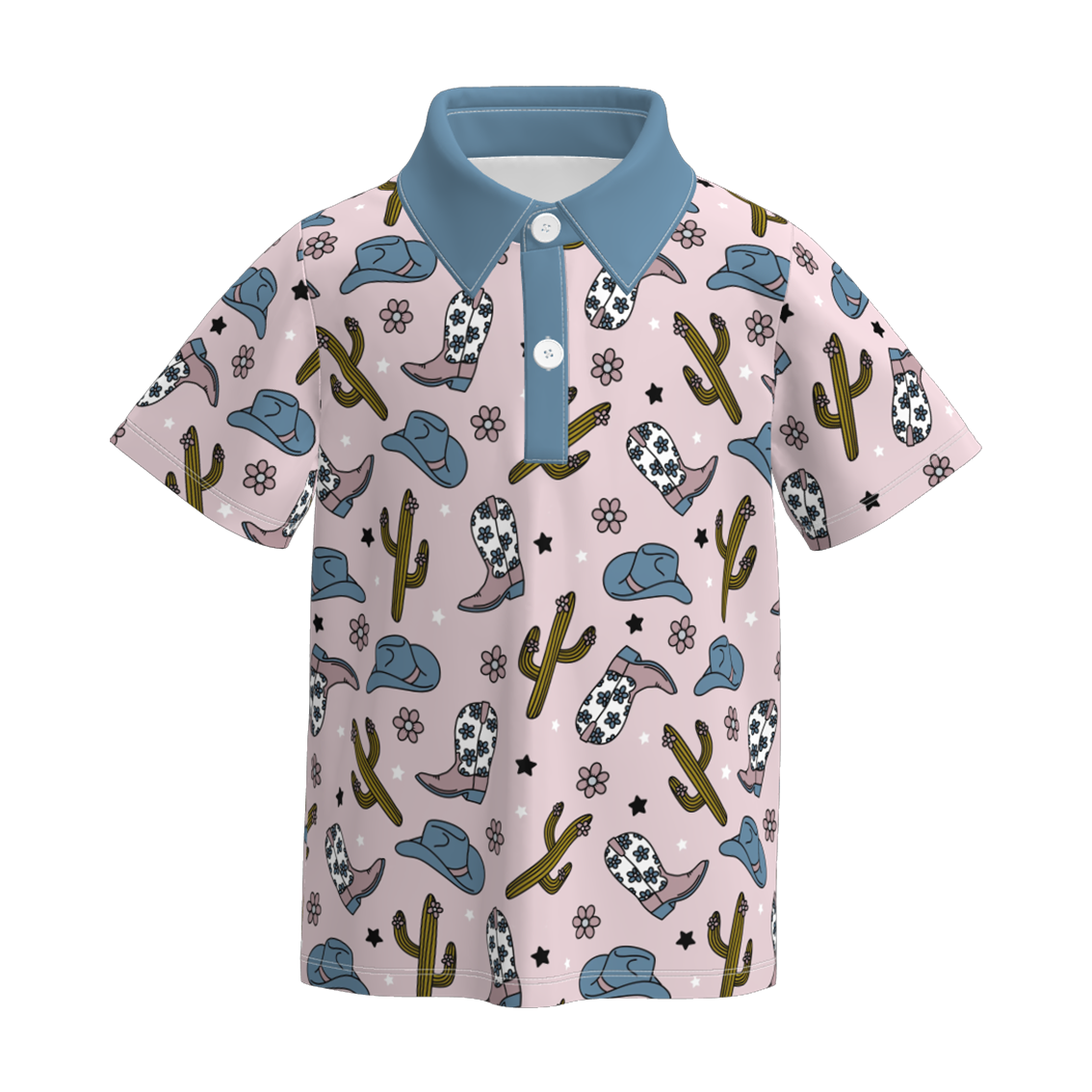 (Pre Order)Brothers Spring&Summer Print Top&Romper