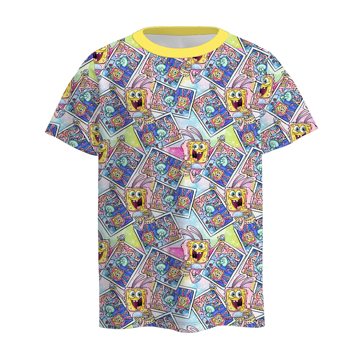 (Pre Order)Siblings Easter Cartoon Print Dress&Top