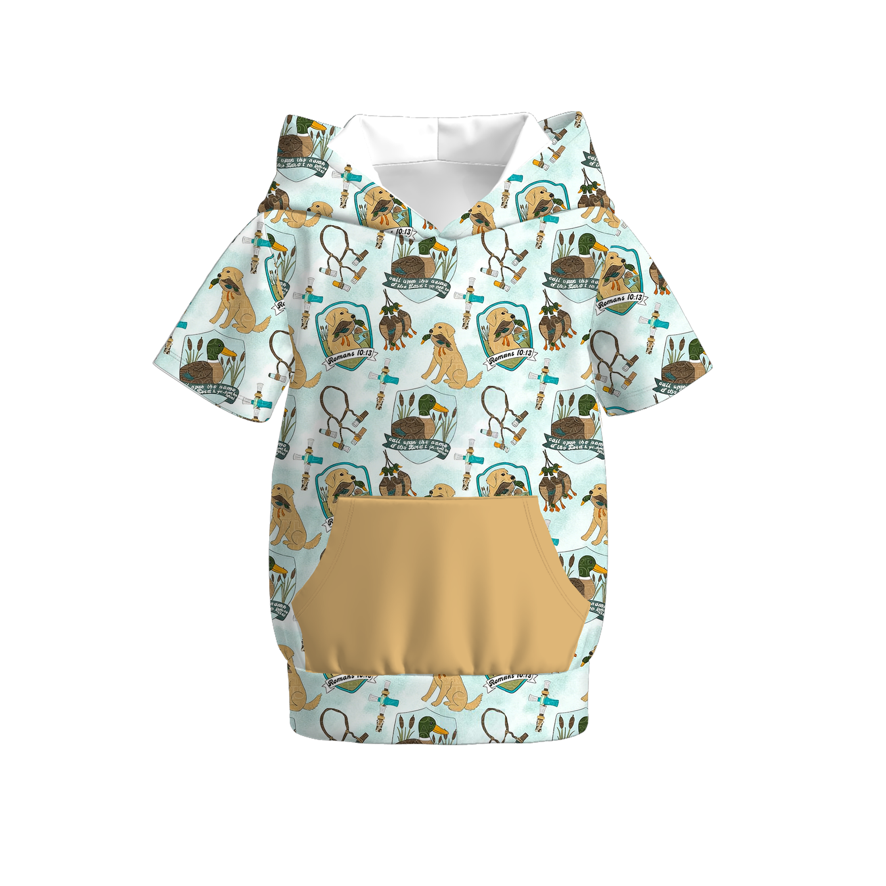 (Pre Order)Boys Spring&Summer Puppy Print Pajamas&Hoodie