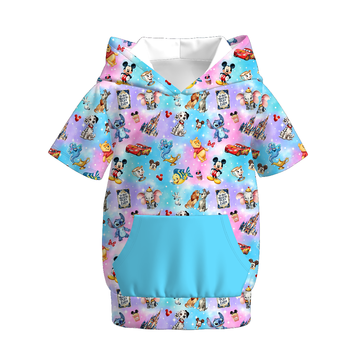(Pre Order+Prepack Zone)Boys Spring&Summer Cartoon Print Hoodie(Mix Size)