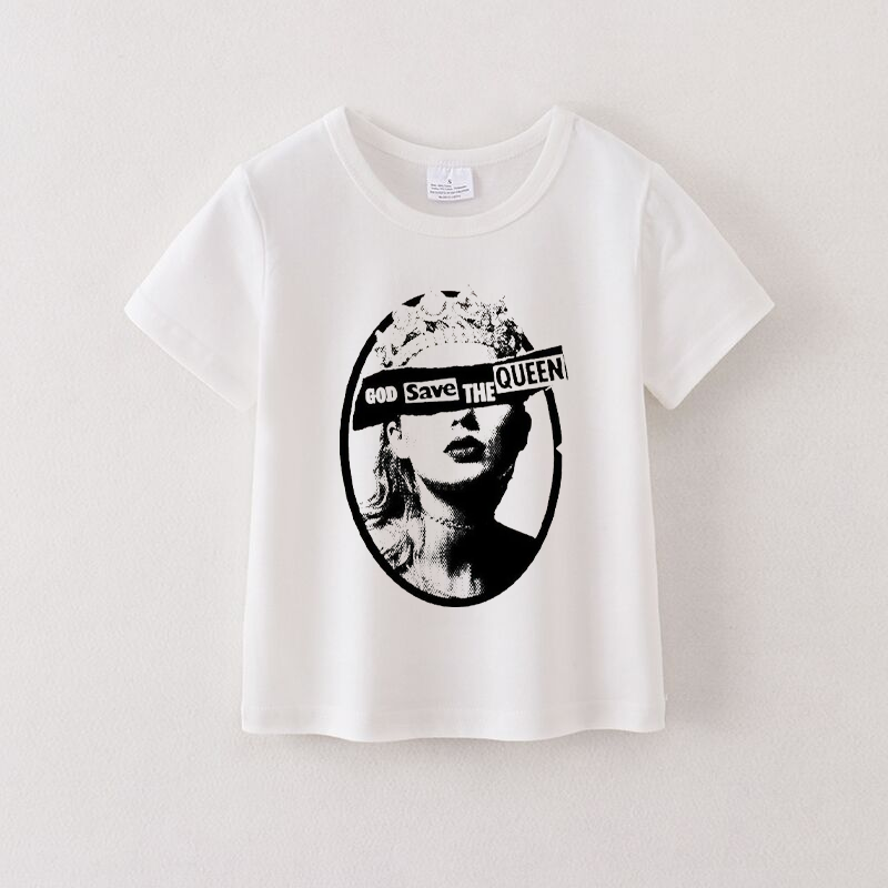 (Pre Order)Mommy and Me TS White Cotton T-shirt